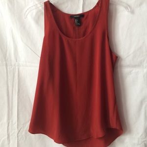 Burnt Orange Tank Top